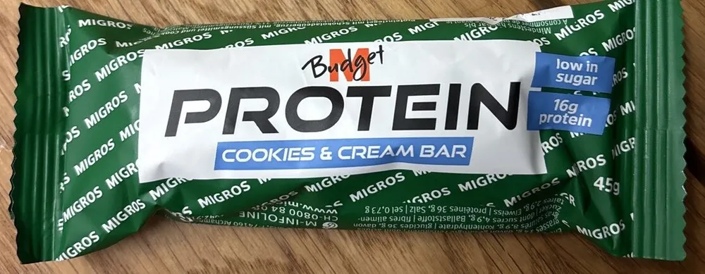 Protein Cookies & Cream Bar