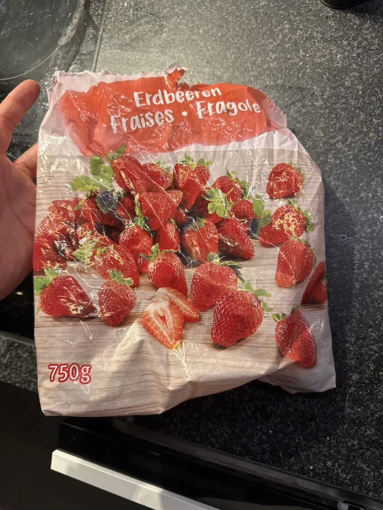 Fraises congelées