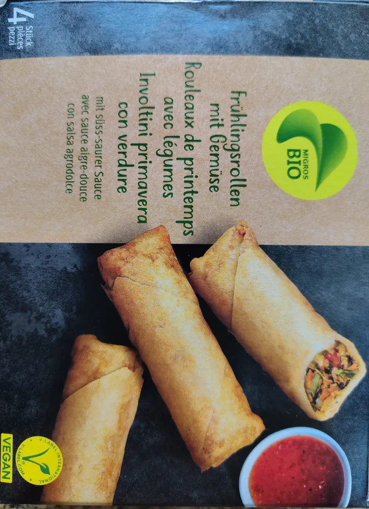 Frühlingsrollen mit Gemüse