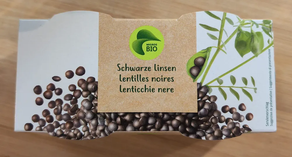 Black lentils