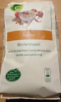 Birchermüesli ohne Sultaninen