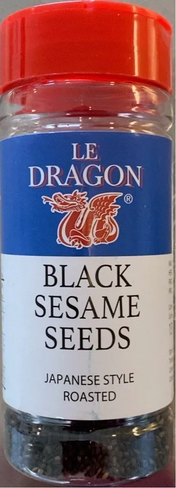 Black Sesame Seeds Japanese Style Roasted