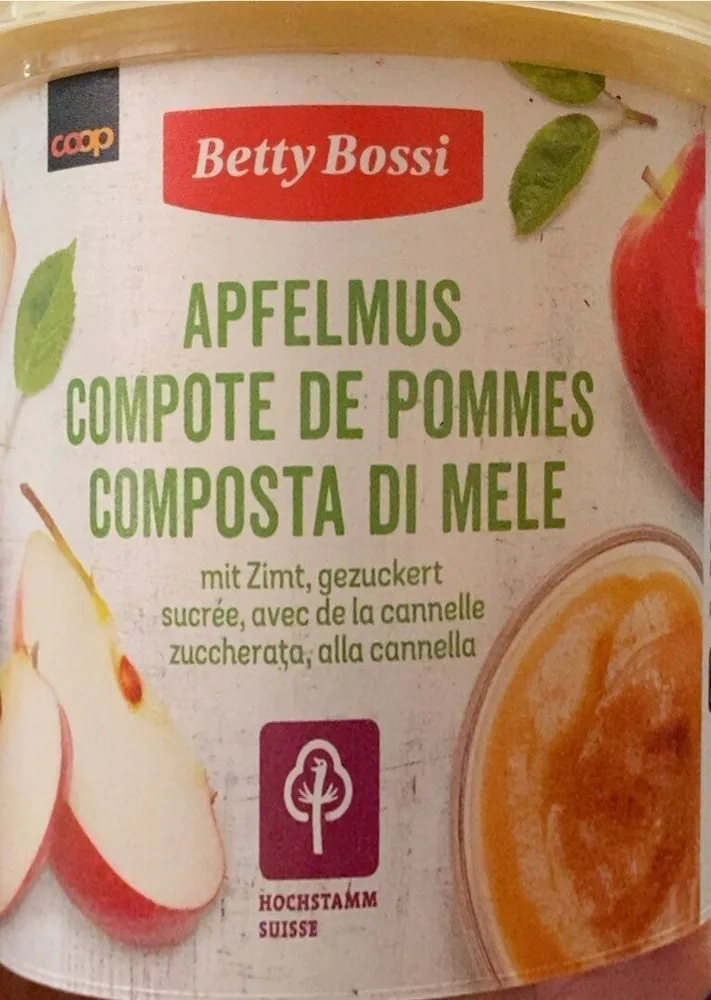Apfelmus compote de pommes