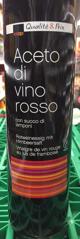 Qualité & Prix Vinaigre de vin rouge au jus de framboise