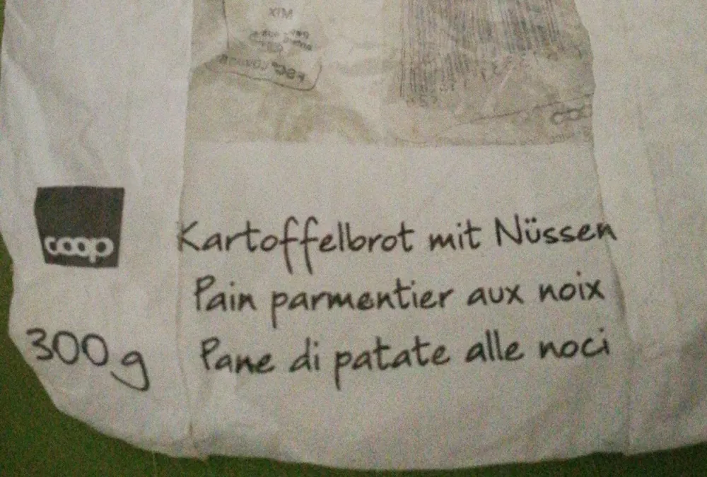 Pain parmentier aux noix