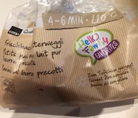 Petits pains au lait pur beurre précuits