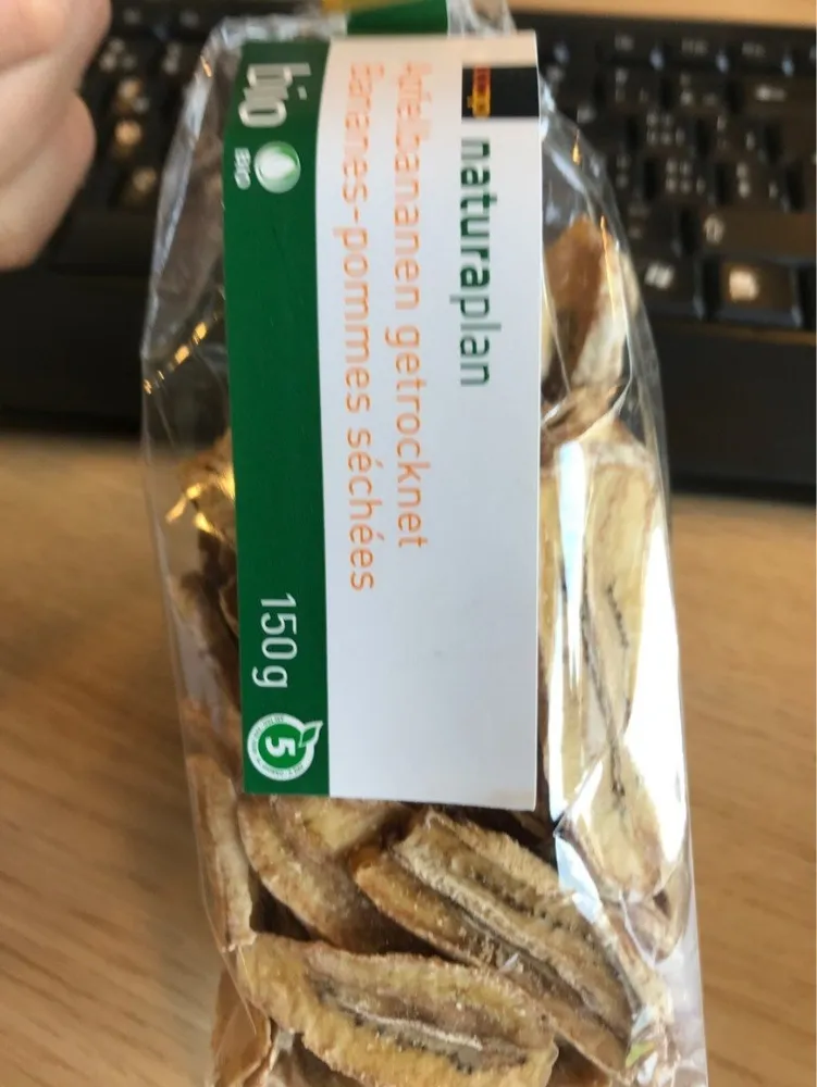 Bananes pommes seché