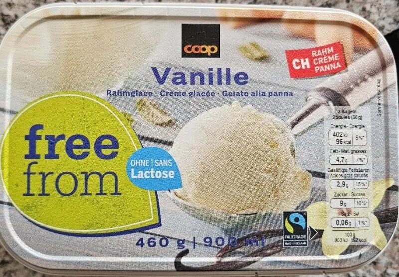 freeform - Rahmglace Vanille lactosefrei