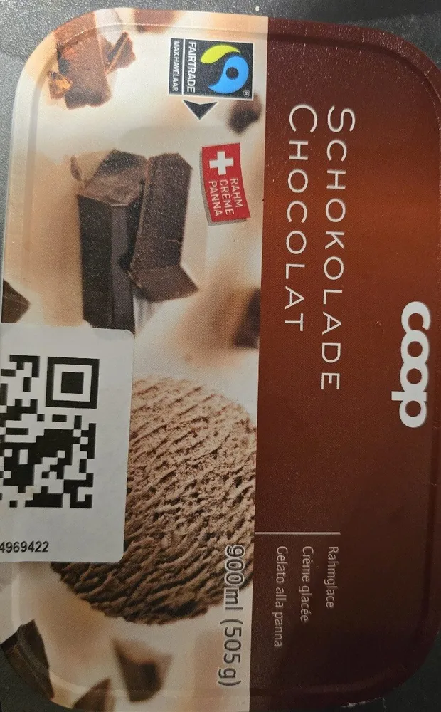 Crème glacée chocolat