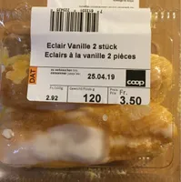 Éclair à la vanille (2 pc.)