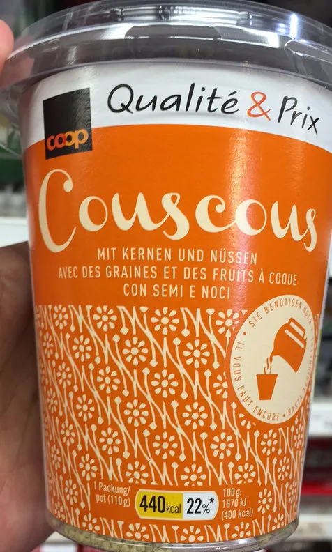Couscous Mit Kernen Und Nüsswn