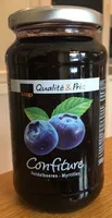Confiture myrtille Coop