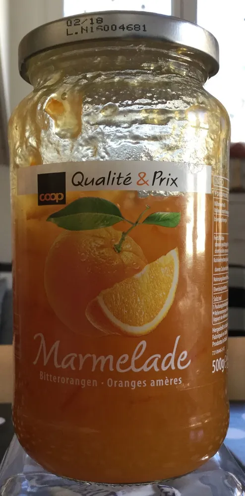 Marmelade oranges amères