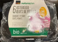 6 oeufs de Pâques