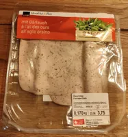 Fleischkäse mit Bärlauch