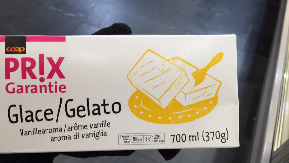 qualité & prix - Glace à l'arôme de vanille
