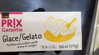 qualité & prix - Glace à l'arôme de vanille