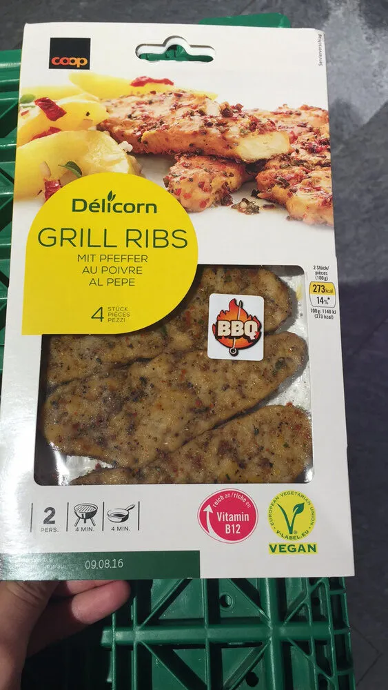 Grill Ribs Au Poivre