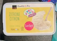 Citron sorbet