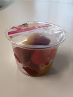 Mangue et fraises coop