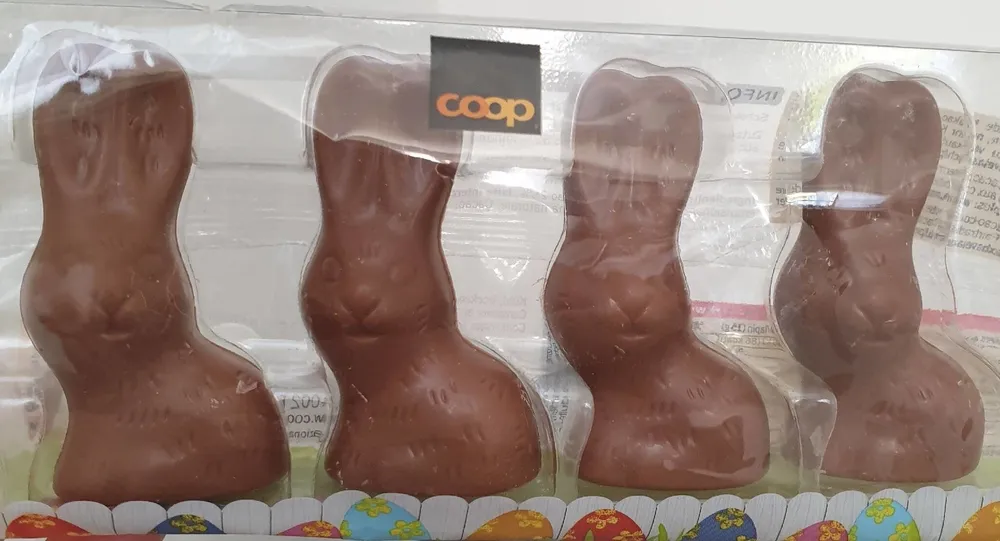 Chocolat Coop 5 lapins