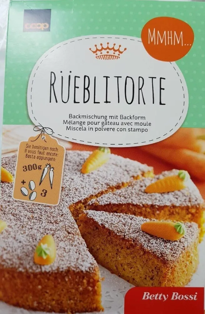 Rüeblitorte - Mélange pour gâteau avec moule