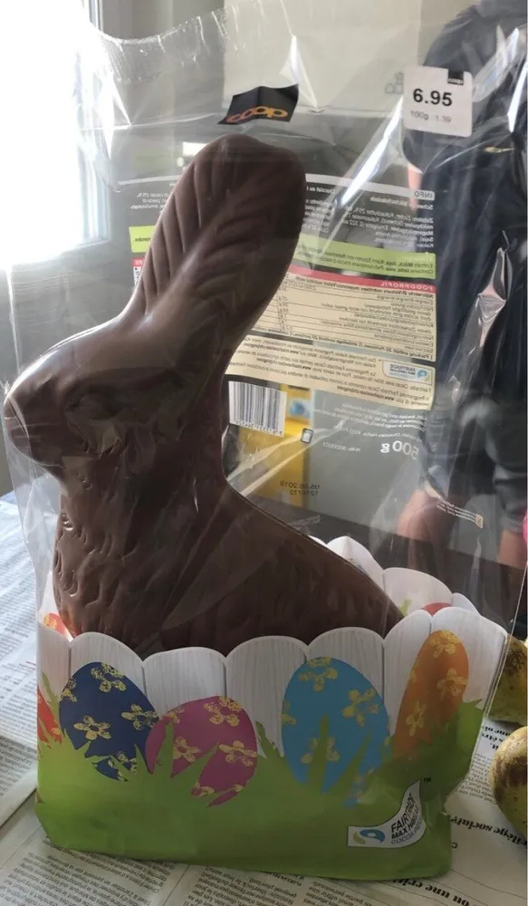 Lapin en chocolat au lait Coop