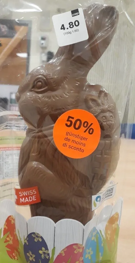 Lapin de pâques 300g.