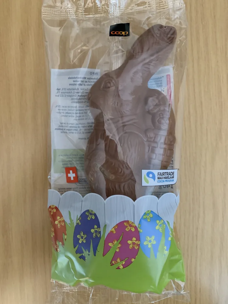 Lapin en chocolat