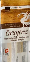 Gruyères Knoblauchwirst