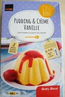 Pudding & crème vanille