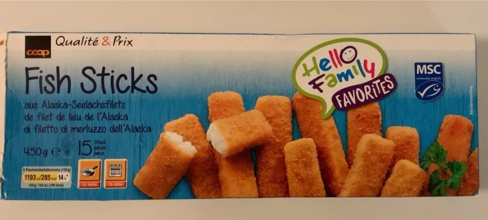 Qualité & Prix Fish Sticks