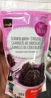 Granulés de chocolat noir
