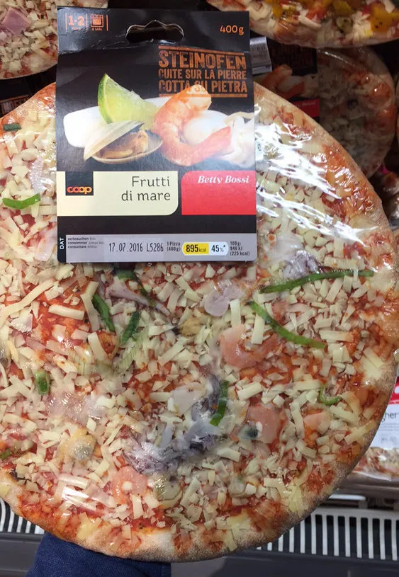 Frutti di mare CUITE SUR LA PIERRE