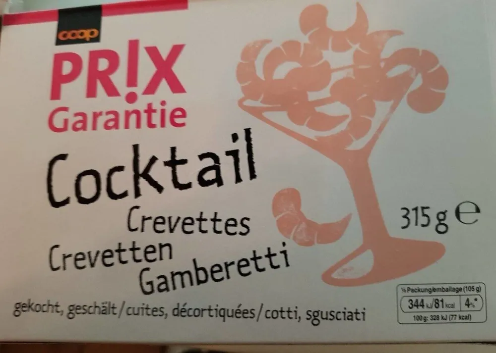 Crevettes cocktail