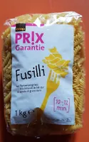 Fusilli - Pâte alimentaire