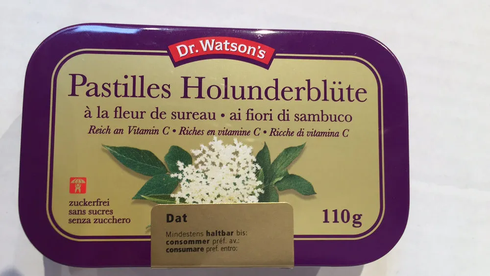 Pastilles à la fleur de sureau