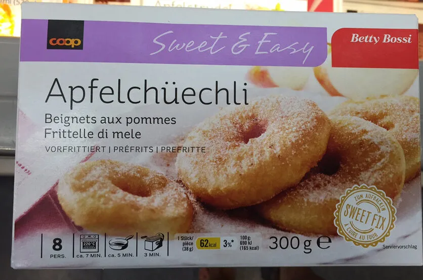 Beignets aux pommes : préfrits