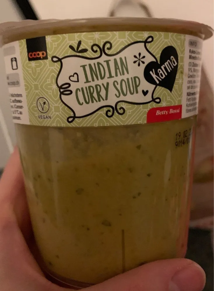 Indian curry soup