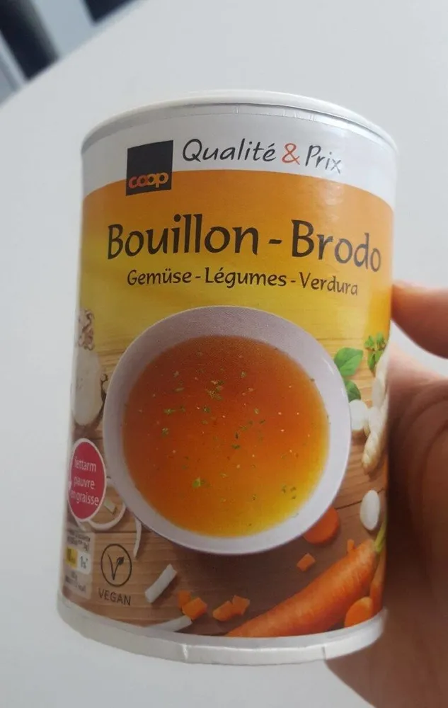 Bouillon de légumes