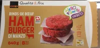 Hamburger de boeuf
