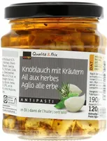 Knoblauch mit Kräutern