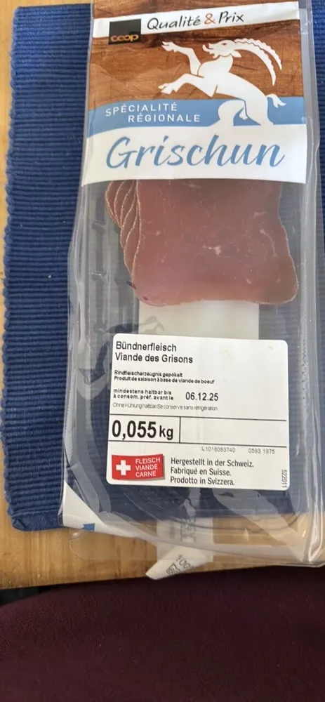 Viande des Grisons