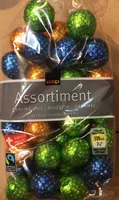 Assortiment Praliné Lait Noisette Caramel Fourré