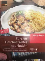 Emincé à La Zurichoise Avec Des Nouilles Coop Betty Bossi