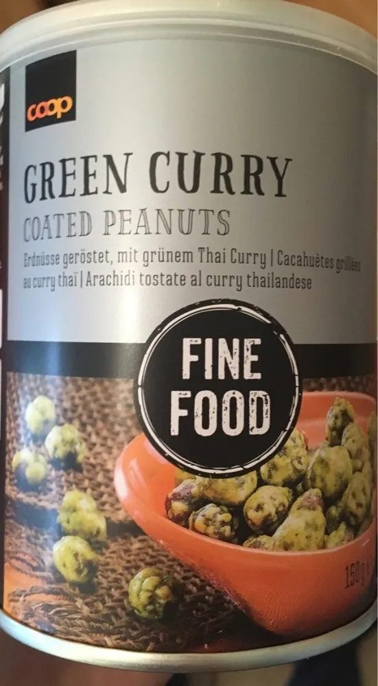 Green Curry Coated Peanuts