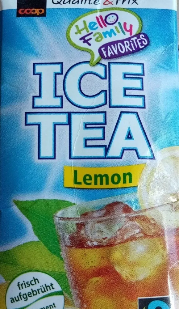 Ice tea lemon