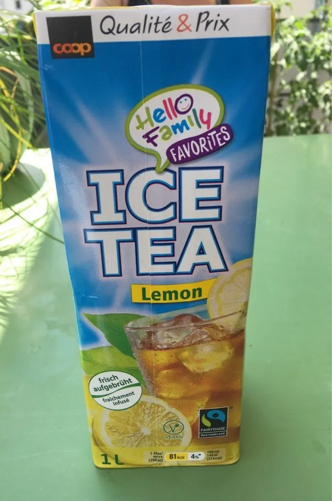 Ice Tea Lemon