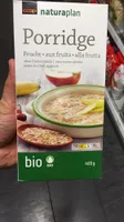 Porridge : aux fruits : sans sucres ajoutés