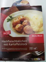 Boulettes de viande hachée et purée de pommes de terre
